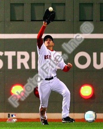 Jacoby Ellsbury 2008 Fielding Action