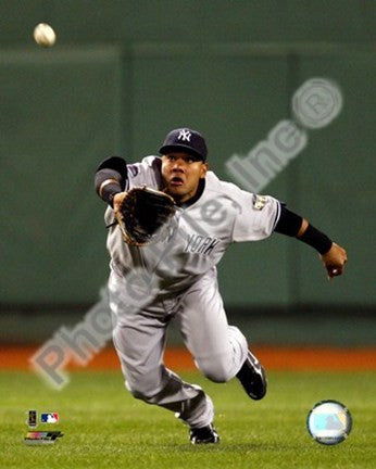 Melky Cabrera 2008 Fielding Action