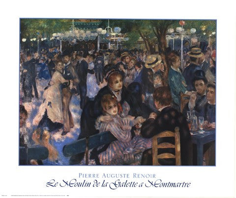 Le Moulin de la Galette a Montmartre