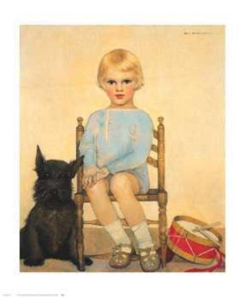 Boy with Dog