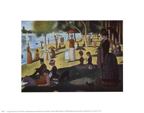 Sunday Afternoon on the Island of La Grande Jatte, c.1886