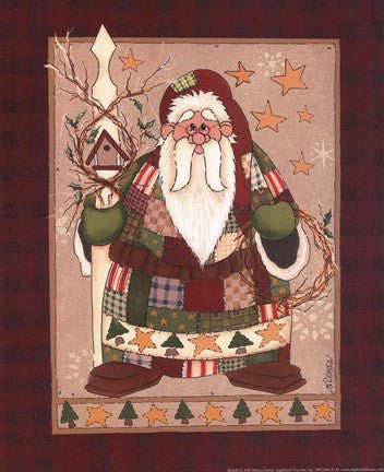 Patchwork Santa