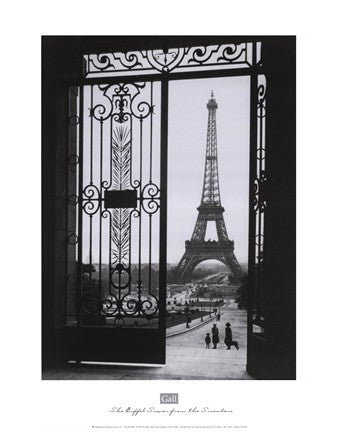 The Eiffel Tower from the Trocadero