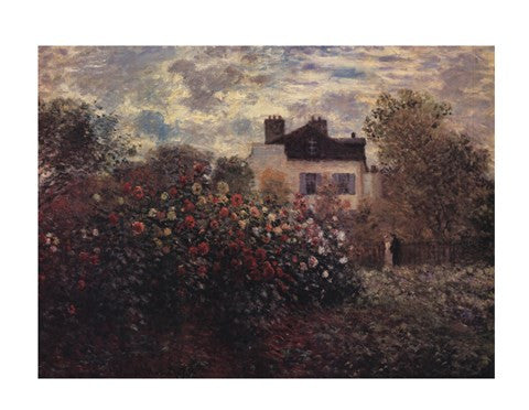 The Artist's Garden in Argenteuil (A Corner of the Garden with Dahlias), c.1873