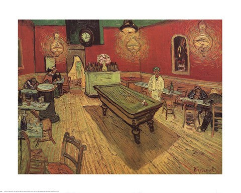 The Night Cafe in the Place Lamartine in Arles, c.1888