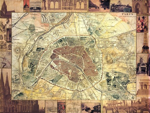 Carte de Paris II