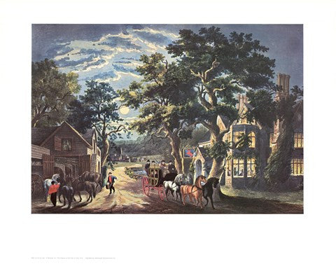 Currier and Ives - Wayside Inn