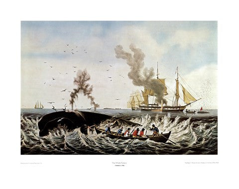 Currier and Ives - Whale Fishery