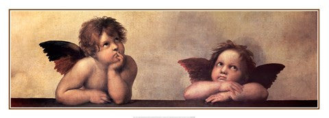 The Cherubim Putti Angels of The Sistine Madonna, c.1514