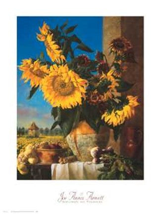 Sunflowers and Pigeonnier