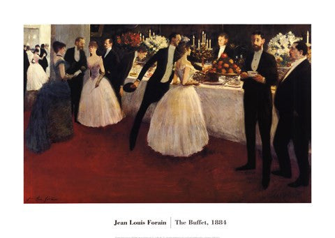 The Buffet, 1884