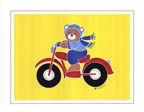 Bear on Motorcycle