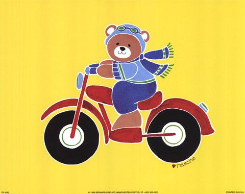 Bear on Motorcycle