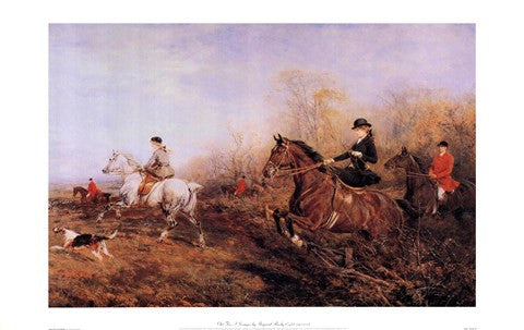 Out For A Scamper (Women On Horses)