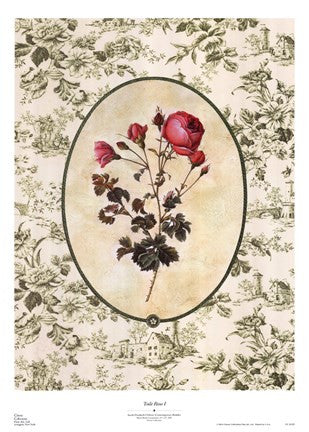 Toile Rose I