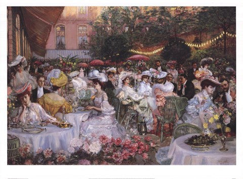 Georges Jeanniot - Le Diner A' L'Hotel Ritz