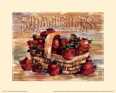 Fruit Stand Strawberries