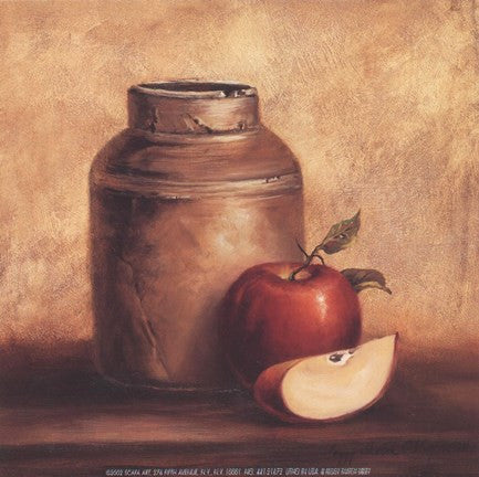 Crock With Apples