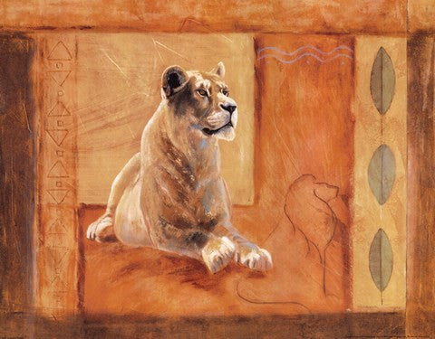 Lioness in Thought