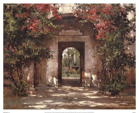 Flowered Doorway