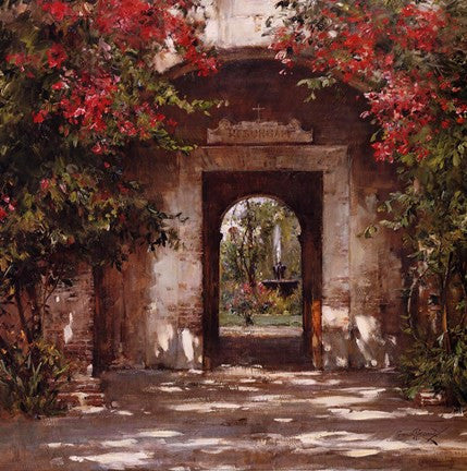 Flowered Doorway