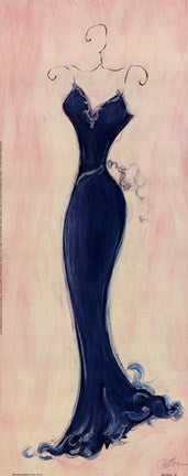 Blue Evening Gown