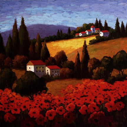 Tuscan Poppies