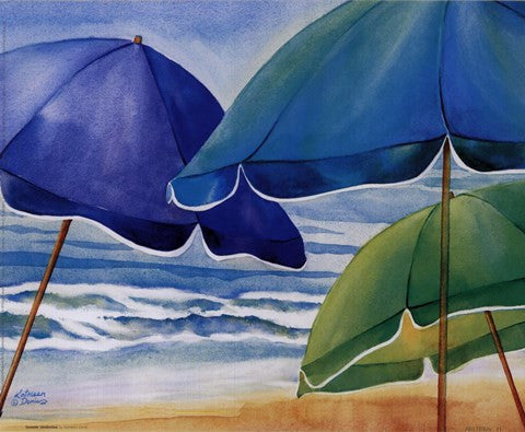 Seaside Umbrellas