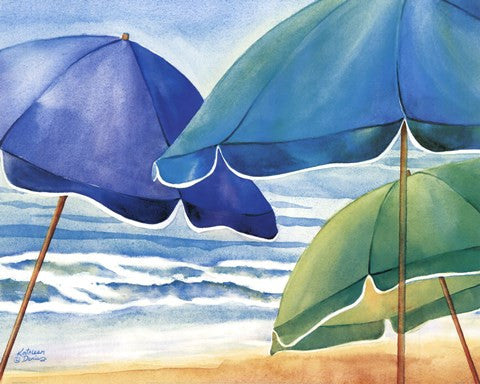 Seaside Umbrellas