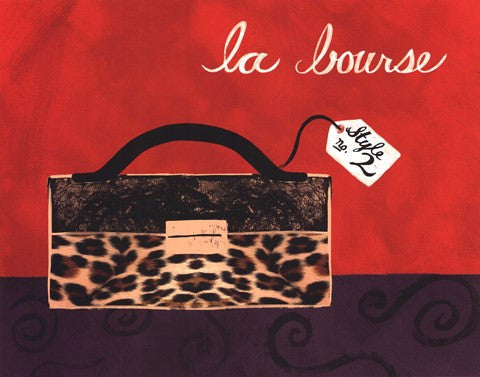 Leopard Handbag I