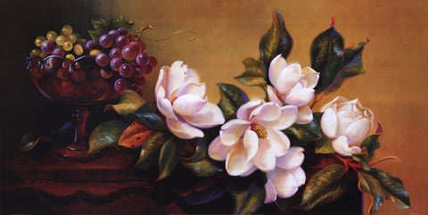 Magnolia With Grapes