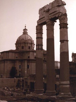 Ancient Building With Cathedral