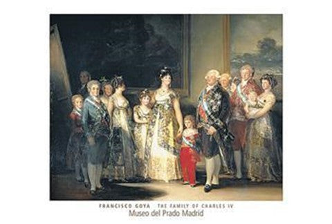 Charles IV and his family, 1800