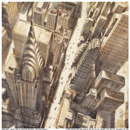 Aerial View of Chrysler Building