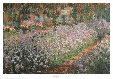 Artist's Garden At Giverny, 1900