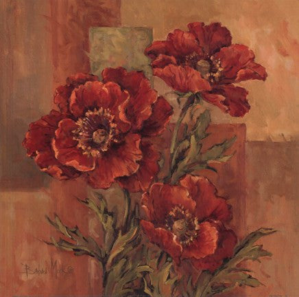 Poppies Terra Cotta