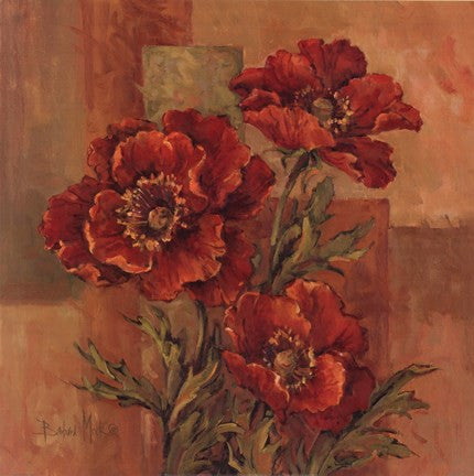 Poppies Terra Cotta