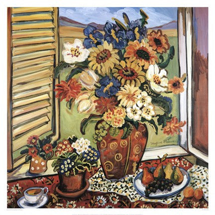 Sunflowers At Window