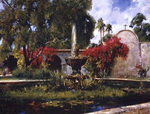 Fountain At San Juan Capistrano