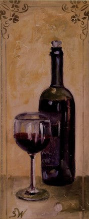 Red Wine With Glass