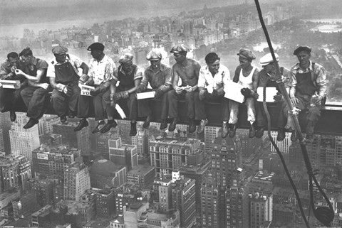 Lunchtime Atop a Skyscraper, c.1932