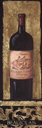 Beaujolais Wine Bottle