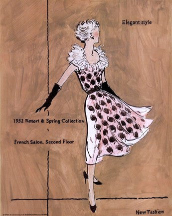 50's Dept Store Ads Elegant Style