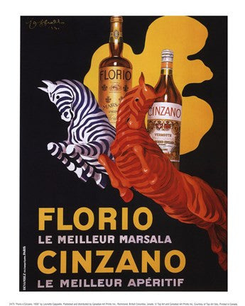 Florio e Cinzano, 1930