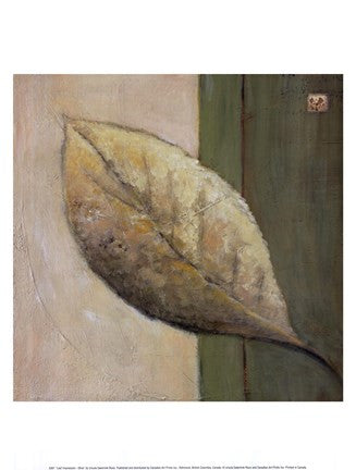 Leaf Impression - Olive