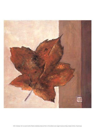 Leaf Impression - Rust