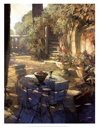 Sunlit Terrace, Crillon le Brave