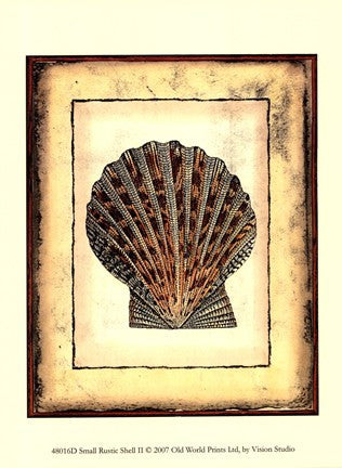 Small Rustic Shell II