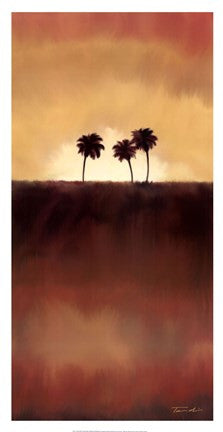 Sunset Palms I