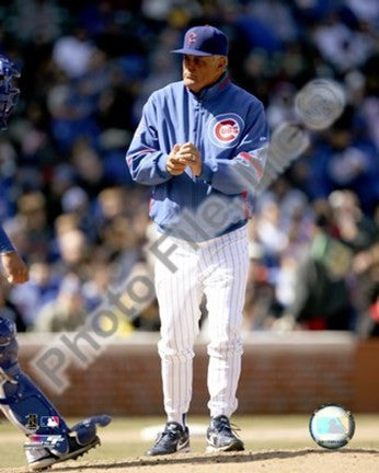 Lou Piniella 2008; On the Mound